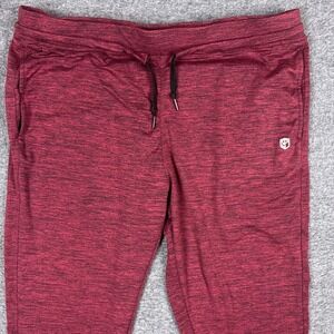 Born Primitive Recovery Jogger Pants Mens XXL Red Maroon Drawstring Athleisure‎